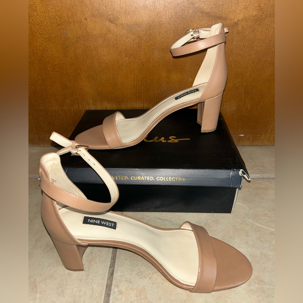 Nine West Heels 10.5 - Brown